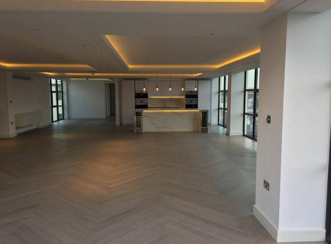 Luxury open plan kitchen
